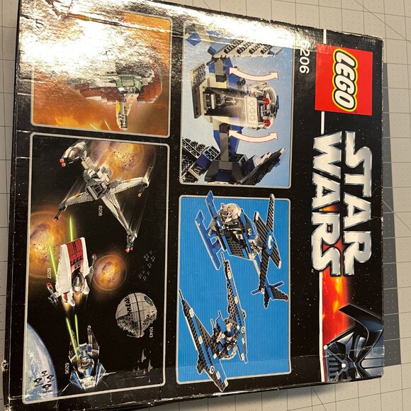 LEGO 6206 STAR WARS TIE INTERCEPTOR - BRAND NEW SEALED - BOX DAMAGED - Picture 3 of 6
